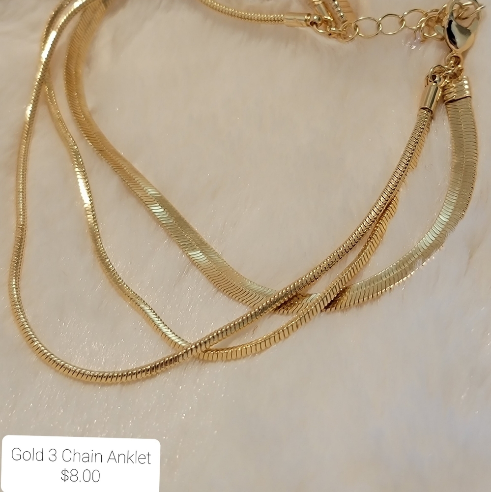 Gold Anklet